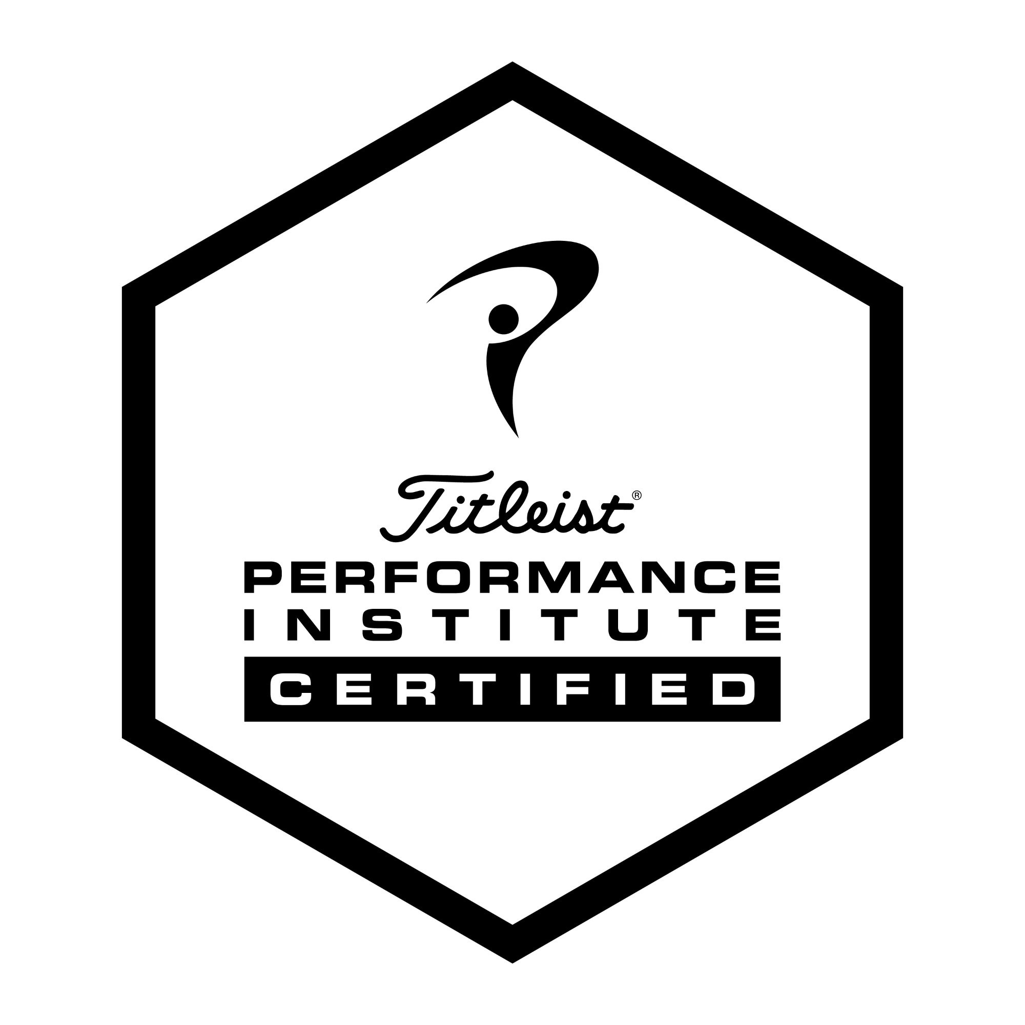 Titleist Performance Institute Certified